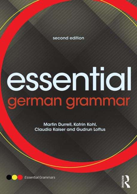 Book cover of Essential German Grammar