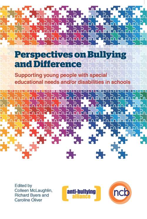 Book cover of Perspectives on Bullying and Difference: Supporting young people with special educational needs and/or disabilities in schools (PDF)