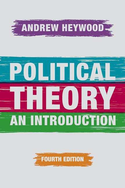Book cover of Political Theory: An Introduction (PDF)