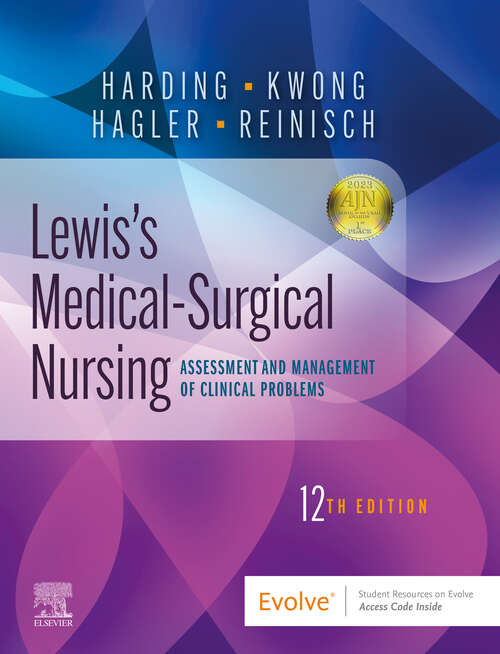 Book cover of Lewis's Medical-Surgical Nursing E-Book: Lewis's Medical-Surgical Nursing E-Book (12)