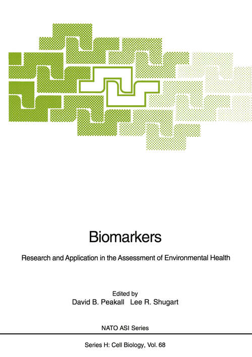Book cover of Biomarkers: Research and Application in the Assessment of Environmental Health (1993) (Nato ASI Subseries H: #68)