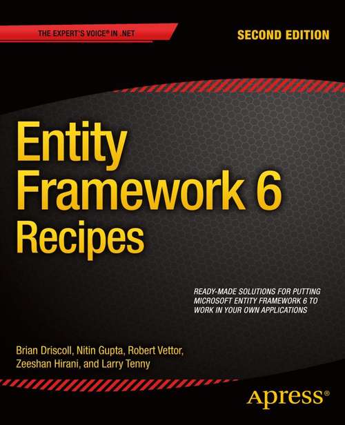 Book cover of Entity Framework 6 Recipes (2nd ed.)