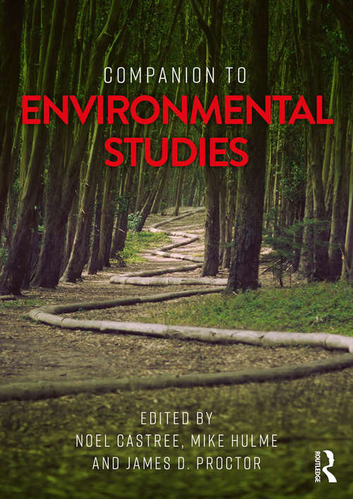 Book cover of Companion to Environmental Studies