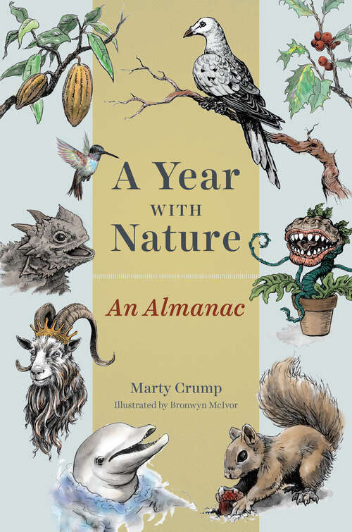 Book cover of A Year with Nature: An Almanac