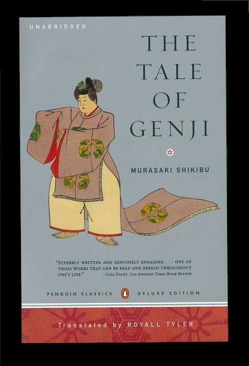 Book cover of The Tale of Genji: A Novel In Six Parts, (Modern Library)