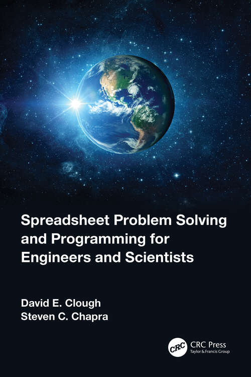 Book cover of Spreadsheet Problem Solving and Programming for Engineers and Scientists
