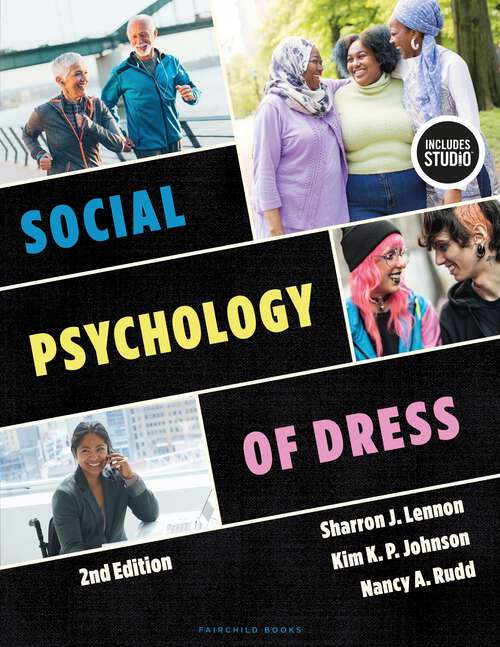 Book cover of Social Psychology of Dress: - with STUDIO (2)