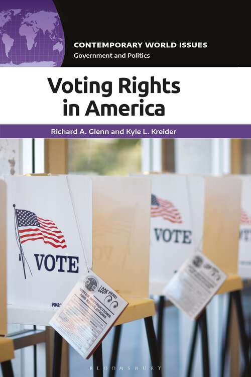 Book cover of Voting Rights in America: A Reference Handbook (Contemporary World Issues)