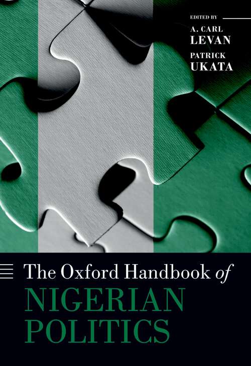 Book cover of The Oxford Handbook of Nigerian Politics