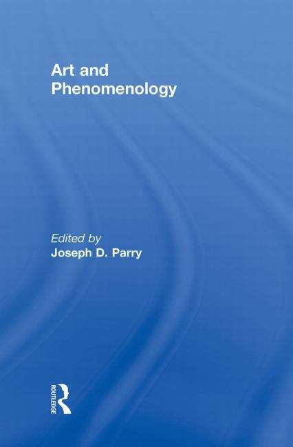 Book cover of Art And Phenomenology (PDF)