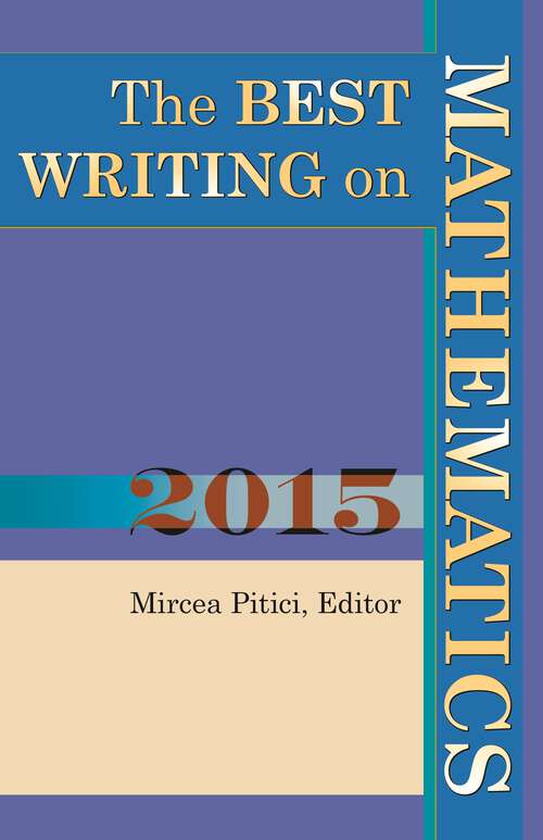 Book cover of The Best Writing on Mathematics 2015