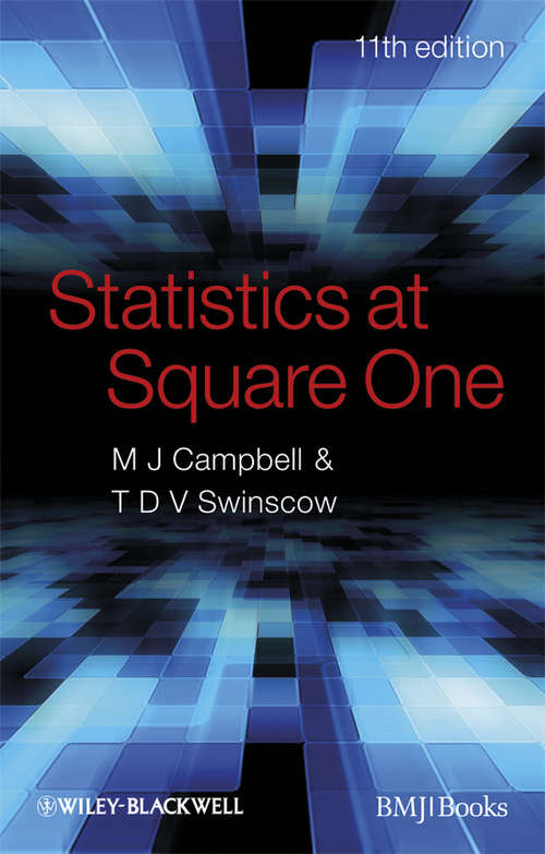 Book cover of Statistics at Square One (11)