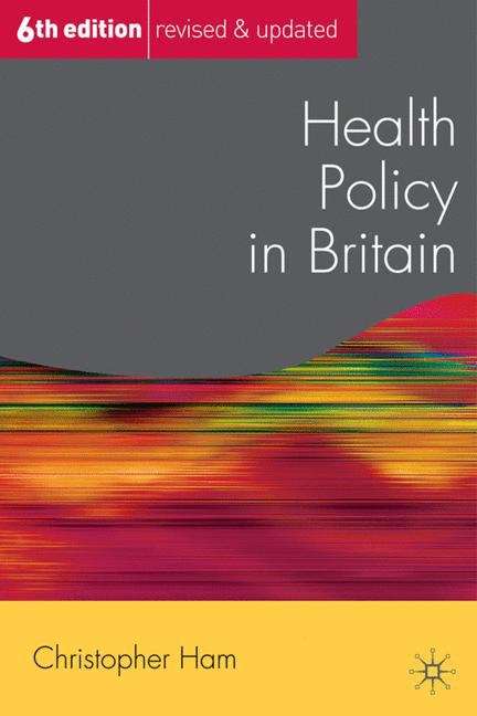 Book cover of Health Policy In Britain (PDF)