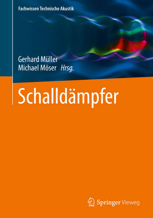 Book cover of Schalldämpfer (Fachwissen Technische Akustik)