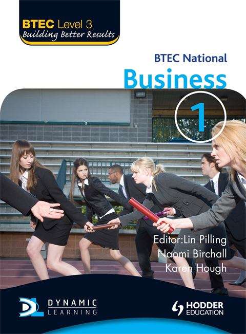 Book cover of BTEC National Business: Book 1 (PDF)