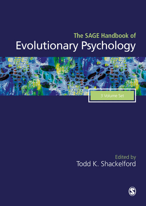 Book cover of The SAGE Handbook of Evolutionary Psychology