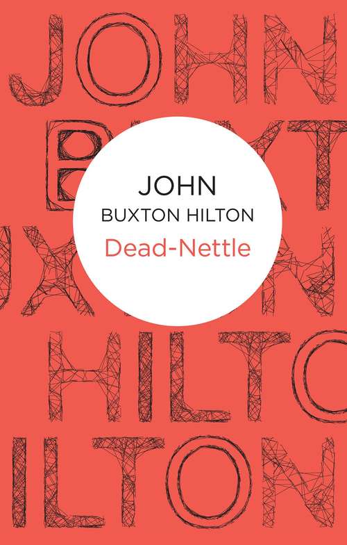 Book cover of Dead-Nettle (Inspector Thomas Brunt #2)