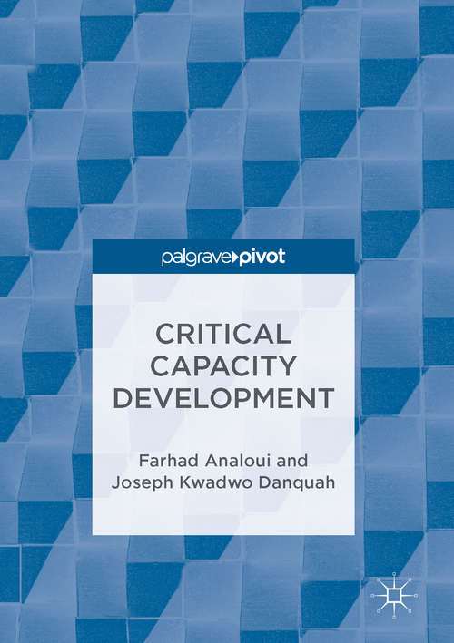 Book cover of Critical Capacity Development