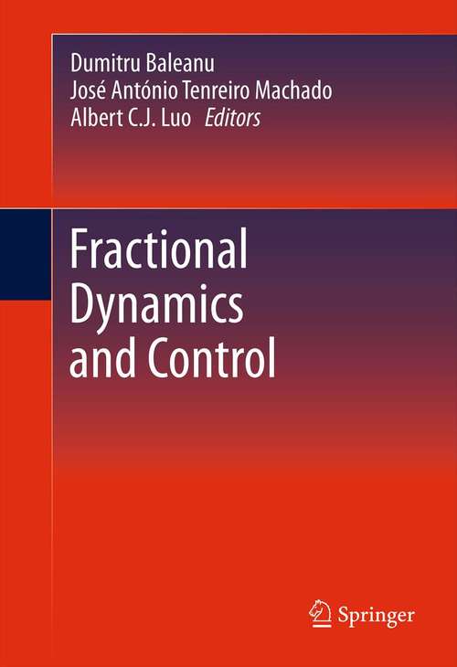 Book cover of Fractional Dynamics and Control (2012)