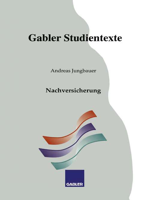 Book cover of Nachversicherung (1993) (Gabler-Studientexte)