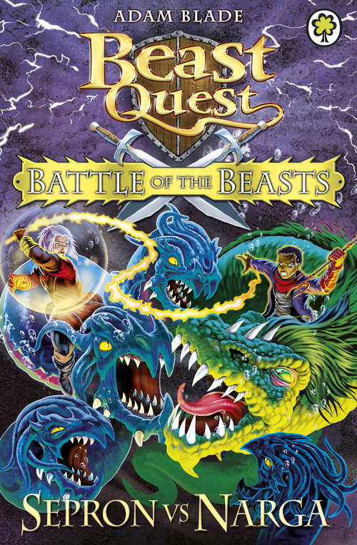 Book cover of Battle of the Beasts Sepron vs Narga: Book 3 (Beast Quest #3)