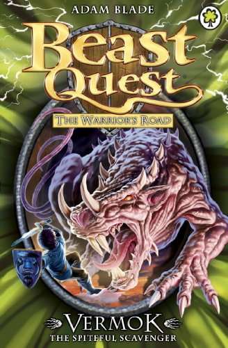 Book cover of Vermok the Spiteful Scavenger: Series 13 Book 5 (Beast Quest #77)