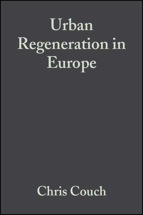 Book cover of Urban Regeneration in Europe