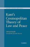 Book cover of Kant's Cosmopolitan Theory of Law and Peace (PDF)