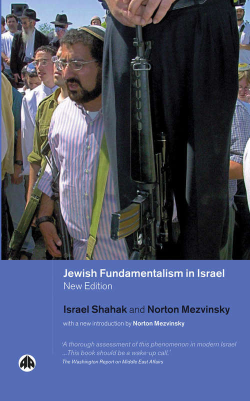 Book cover of Jewish Fundamentalism in Israel: New Introduction By Norton Mezvinsky (2) (Pluto Middle Eastern Studies)
