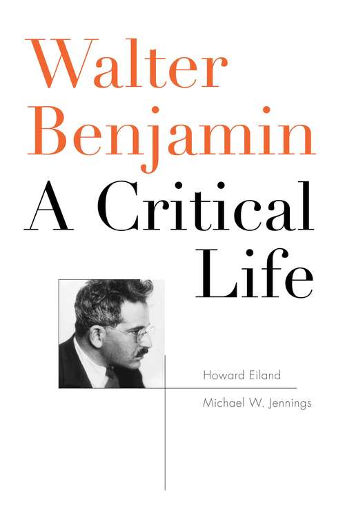 Book cover of Walter Benjamin: A Critical Life (Walter Benjamin Ser.: Vol. 1)