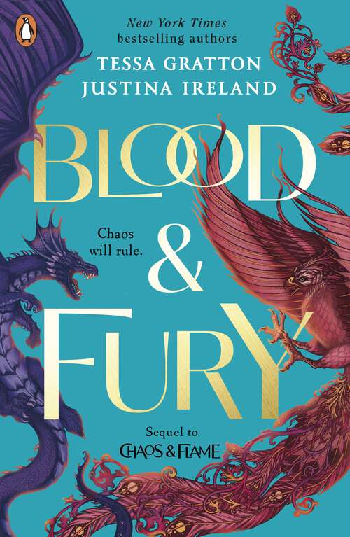 Book cover of Blood & Fury (Chaos and Flame #2)