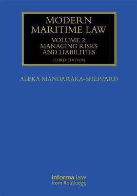 Book cover of Modern Maritime Law: Managing Risks And Liabilities