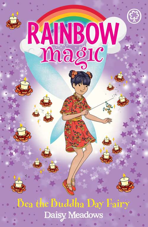 Book cover of Bea the Buddha Day Fairy: The Festival Fairies Book 4 (Rainbow Magic)