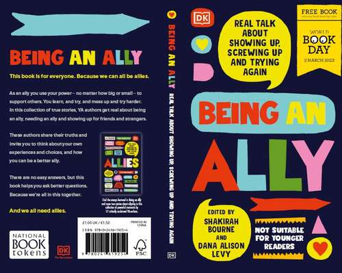 Book cover of Being An Ally (World Book Day 2023)