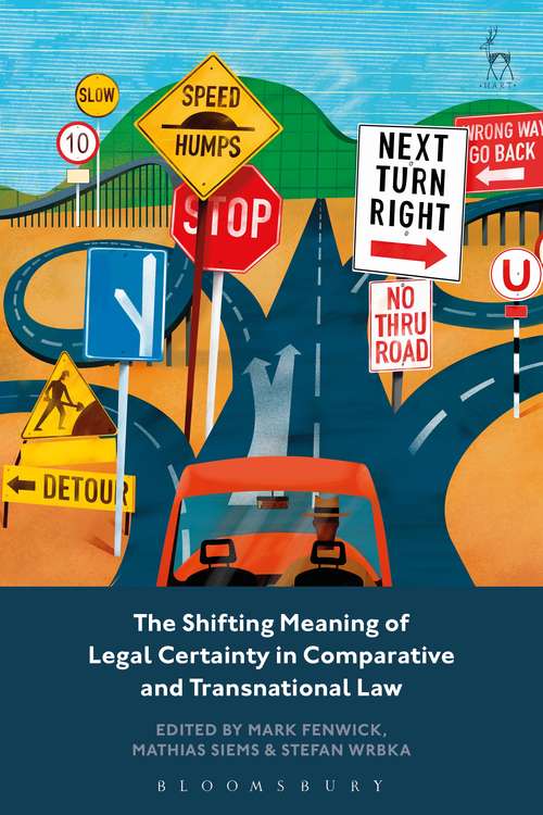 Book cover of The Shifting Meaning of Legal Certainty in Comparative and Transnational Law