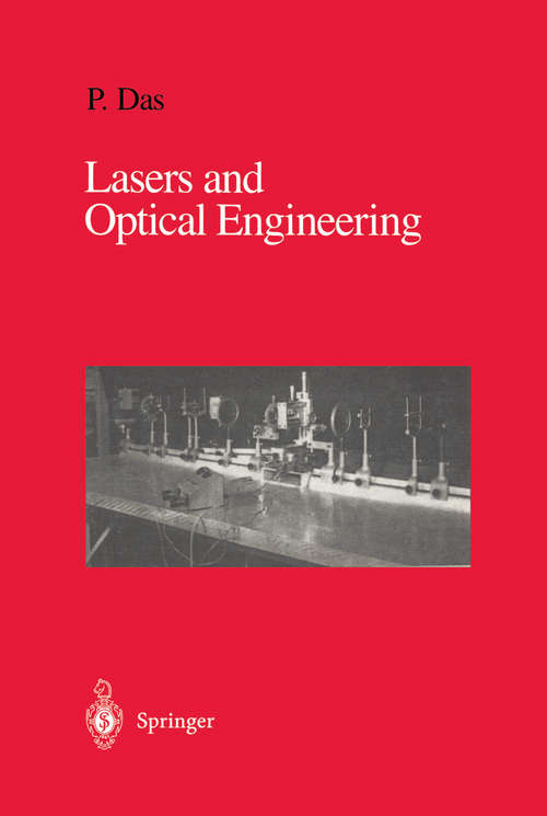 Book cover of Lasers and Optical Engineering (1991)