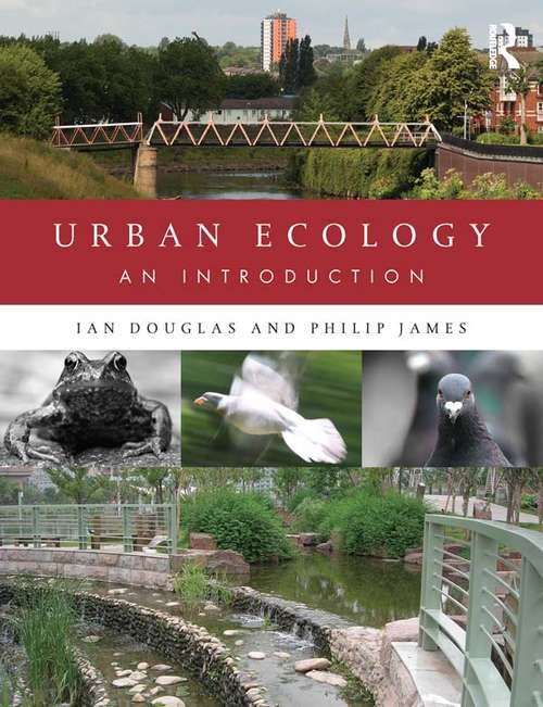 Book cover of Urban Ecology: An Introduction