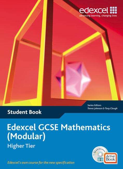 Book cover of Edexcel GCSE Mathematics (Modular): Student Book (PDF)