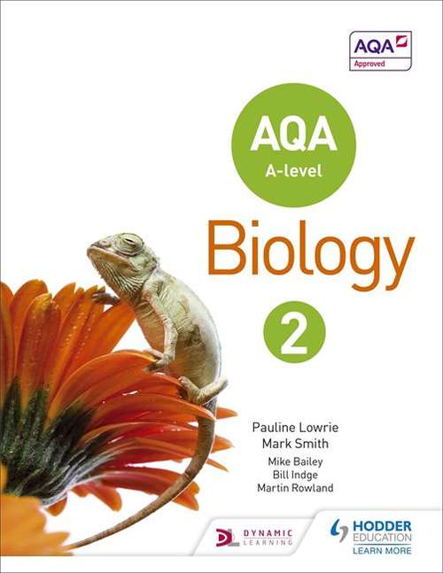 Book cover of AQA A Level Biology (PDF)