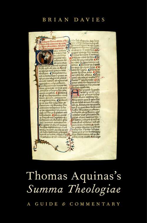 Book cover of Thomas Aquinas's Summa Theologiae: A Guide And Commentary