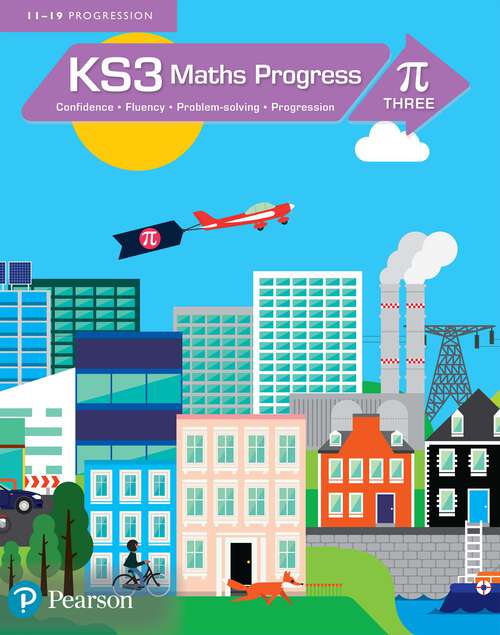 Book cover of KS3 Maths Progress Student Book Pi 3 (Maths Progress 2014)