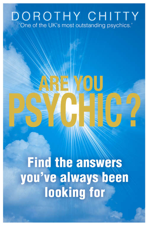 Book cover of Are You Psychic?: Find The Answers You've Always Been Looking For (ePub edition)