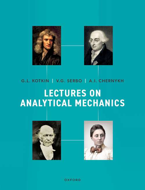 Book cover of Lectures on Analytical Mechanics