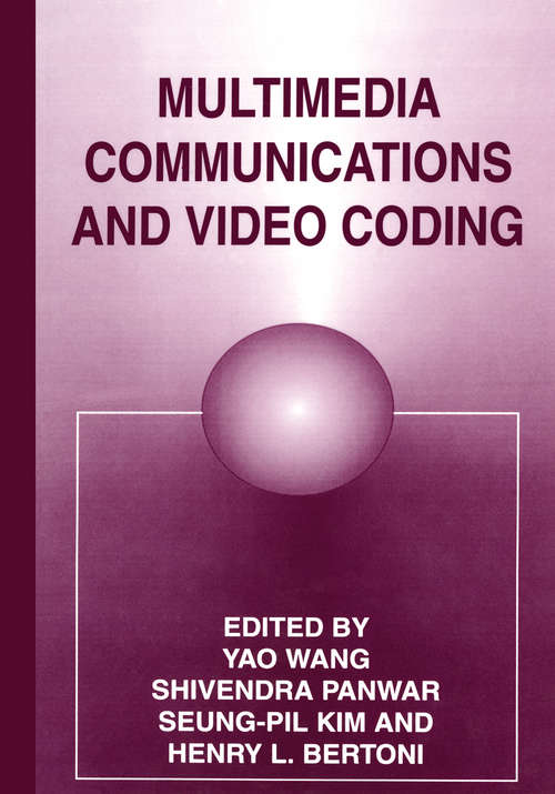 Book cover of Multimedia Communications and Video Coding (1996)