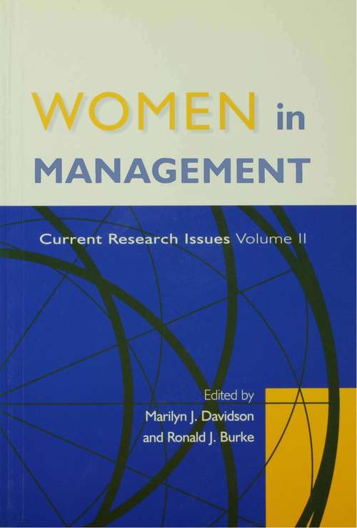 Book cover of Women in Management: Current Research Issues Volume II (PDF)