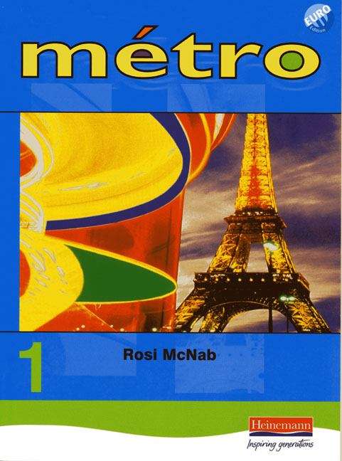 Book cover of Metro 1: pupil book (Euro edition)