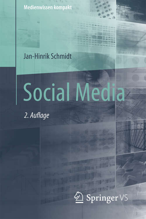 Book cover of Social Media (Medienwissen kompakt)