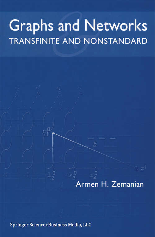 Book cover of Graphs and Networks: Transfinite and Nonstandard (2004)
