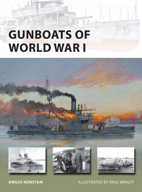 Book cover of Gunboats of World War I (New Vanguard)