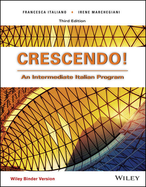Book cover of Crescendo!: An Intermediate Italian Program